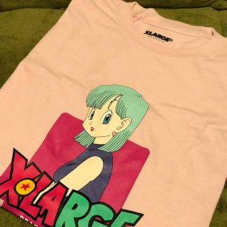 エクストララージ(XLARGE)の新品 XLARGE ドラゴンボール Z TEE ブルマ ピンク S(Tシャツ/カットソー(半袖/袖なし))