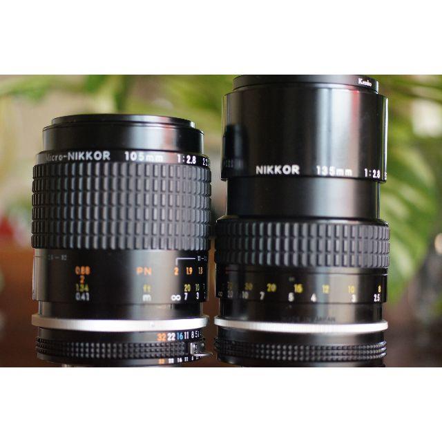 Nikon(ニコン)の　DSTT様用　NIKON　マクロ105mm　　135mm スマホ/家電/カメラのカメラ(レンズ(単焦点))の商品写真