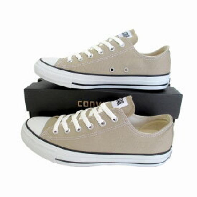 CONVERSE(コンバース)の新品 コンバース オールスター ベージュ 24センチ レディースの靴/シューズ(スニーカー)の商品写真