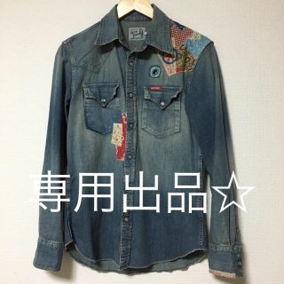 ヒステリックグラマー(HYSTERIC GLAMOUR)の専用☆ヒステリックグラマー デニムシャツ S(シャツ)