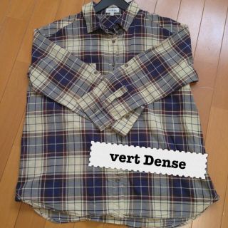 ヴェールダンス(Vert Dense)のVert Dense＊チェックシャツ(シャツ/ブラウス(長袖/七分))