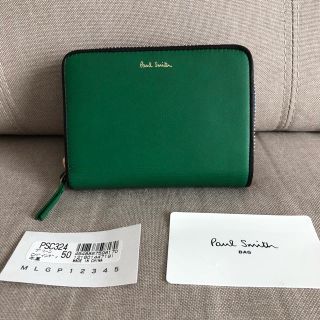 ポールスミス(Paul Smith)のポールスミス カラードバインディングレザー 二つ折り財布(折り財布)