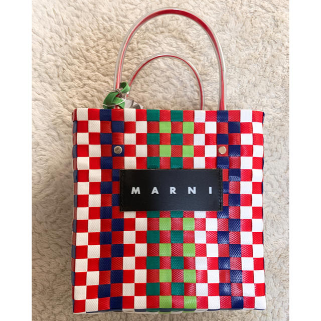 MARNI フラワーカフェ ピクニックバックミニ