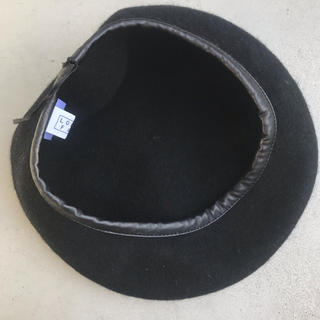 ローリーズファーム(LOWRYS FARM)の帽子 lowrys farm ローリーズファーム ベレー帽 黒(ハンチング/ベレー帽)