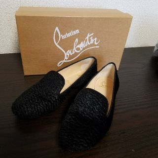 クリスチャンルブタン(Christian Louboutin)の【美品】クリスチャンルブタン　スリッポン(スリッポン/モカシン)