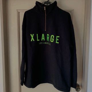 XLARGE ハーフジップ　スウェット