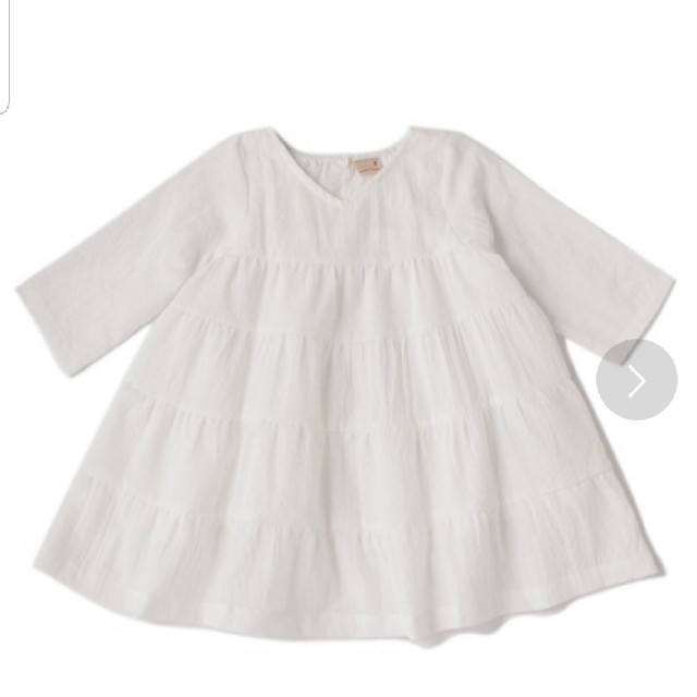 petit main(プティマイン)の専用 ティアードワンピース 90サイズ キッズ/ベビー/マタニティのキッズ服女の子用(90cm~)(ワンピース)の商品写真