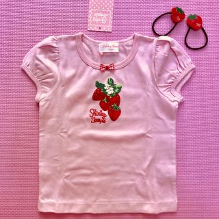 シャーリーテンプル(Shirley Temple)の【新品】♡シャーリーテンプル いちごTシャツ♡(Tシャツ/カットソー)