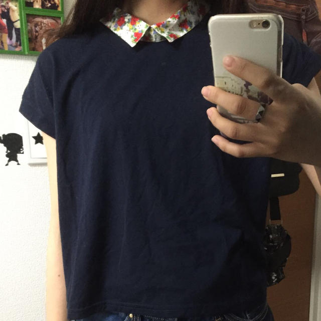 RETRO GIRL(レトロガール)の襟付きTシャツ レディースのトップス(Tシャツ(半袖/袖なし))の商品写真