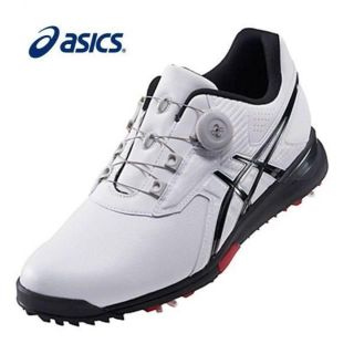 アシックス(asics)の27cm【新品】ASICS アシックス ゴルフシューズ HWBK0190(シューズ)