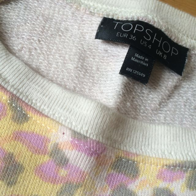 TOPSHOP(トップショップ)の売切り☆TOPSHOP春色トップス レディースのトップス(トレーナー/スウェット)の商品写真