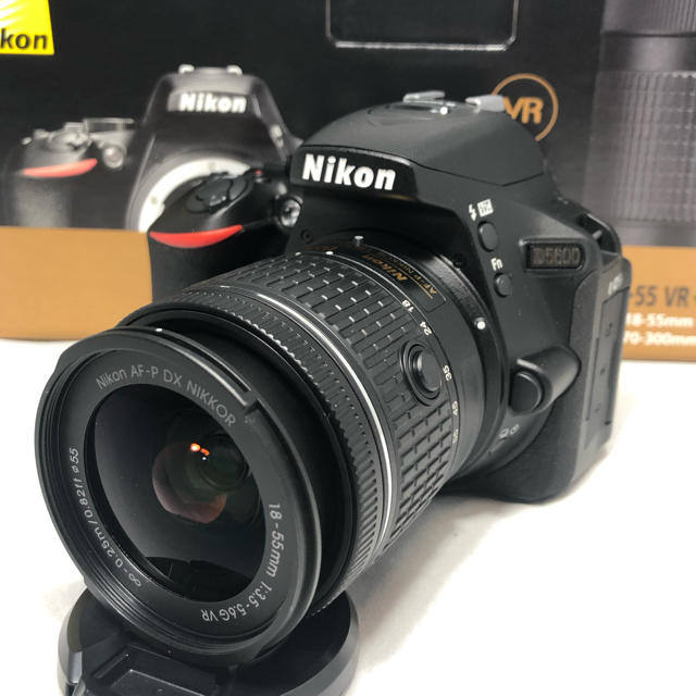 新品級 Nikon D5600 AF-P 18-55 VR KIT 5ショット