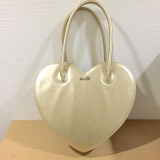 ミルク(MILK)のMILK♡シャイニーハートバッグ(ハンドバッグ)