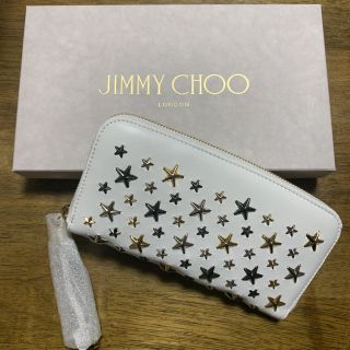 ジミーチュウ(JIMMY CHOO)の【正規品】Jimmy Choo 財布 ホワイト 新品(財布)