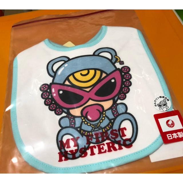 HYSTERIC MINI(ヒステリックミニ)のスタイ ハンドメイドのキッズ/ベビー(スタイ/よだれかけ)の商品写真