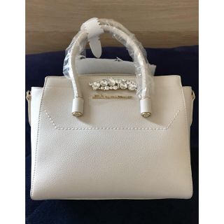 ジルバイジルスチュアート(JILL by JILLSTUART)のJILL by JILLSTUART ロイヤルビジュートート ホワイト 新品(トートバッグ)