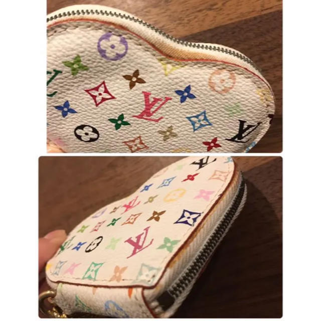 LOUIS VUITTON - ルイヴィトン マルチカラーハートコインケース LOUIS VUITTON - ルイヴィトン マルチカラーハートコインケース
