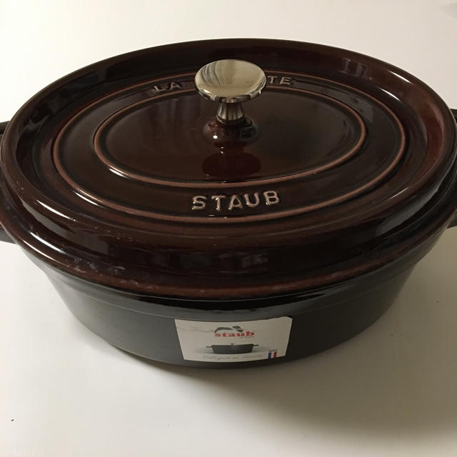 美品 廃盤色 STAUB ピコ ココット オーバル 27cm オーベルジン