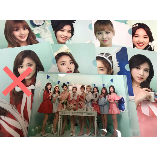 twice クリアファイル 8枚セット