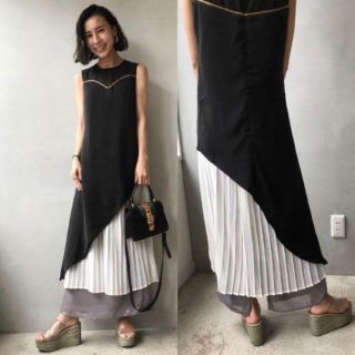 アメリヴィンテージ(Ameri VINTAGE)のアメリヴィンテージ  sheer docking pleats dress(セット/コーデ)