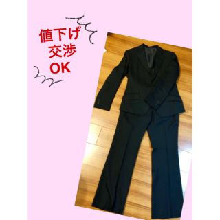 アオキ(AOKI)のapricot様専用!! パンツスーツ セット 黒 入学式 卒業式 (スーツ)