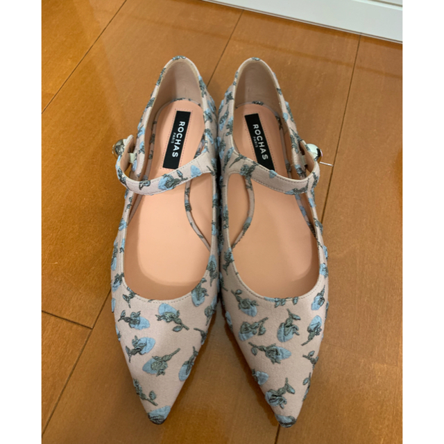 【新品未使用】ROCHAS  ロシャス  ストラップシューズ  パンプス