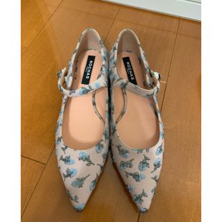 ドゥロワー(Drawer)の【新品未使用】ROCHAS  ロシャス  ストラップシューズ  パンプス(ハイヒール/パンプス)