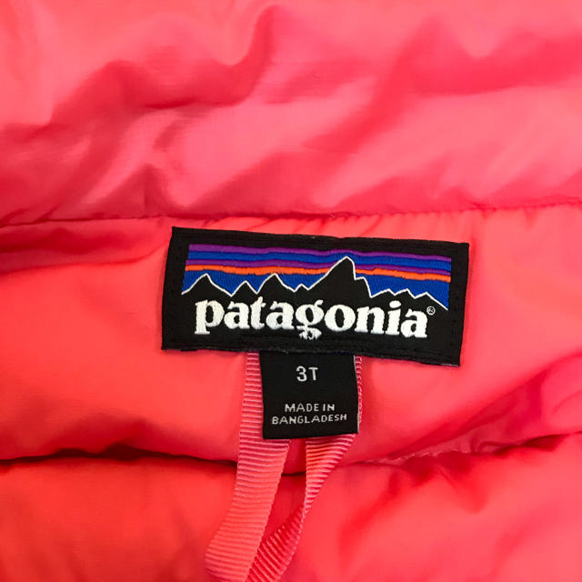 patagonia(パタゴニア)のパタゴニア ピンク 3T キッズ/ベビー/マタニティのキッズ服男の子用(90cm~)(ジャケット/上着)の商品写真