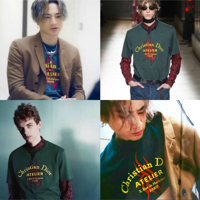 桜舞う季節 dior homme ディオール atelier期 トライバル スウェット