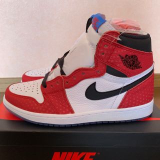 ナイキ(NIKE)のNIKE AIR JORDAN 1 RETRO HIGH OG  スパイダーマン(スニーカー)