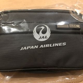 ゼロハリバートン(ZERO HALLIBURTON)の新品未開封⭐︎JAL ゼロハリバートンポーチ(旅行用品)