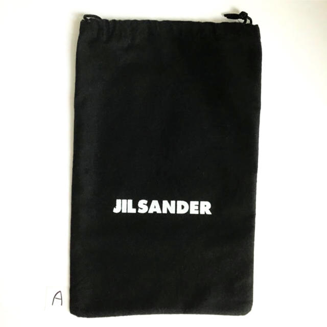 Jil Sander(ジルサンダー)の新品未使用 ジルサンダー (大文字) 保存袋 ブラック ①   ヤメ レディースのファッション小物(その他)の商品写真