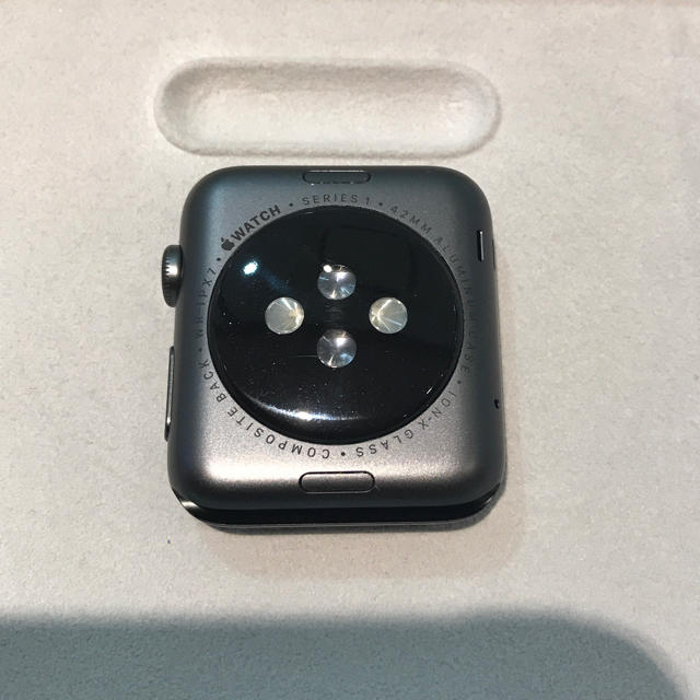 Apple Watch(アップルウォッチ)の(純正品) Apple Watch series1 42mm メンズの時計(腕時計(デジタル))の商品写真