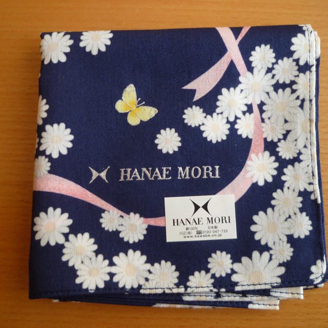 HANAE MORI(ハナエモリ)のモリハナエ レディースハンカチ (株)川辺 レディースのファッション小物(ハンカチ)の商品写真