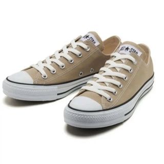 コンバース(CONVERSE)のmomoさん専用☆コンバース ベージュ ローカット 25センチ(スニーカー)