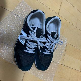 ニューバランス(New Balance)のニューバランス 996 黒 24.5 中古品 newbalance スニーカー(スニーカー)