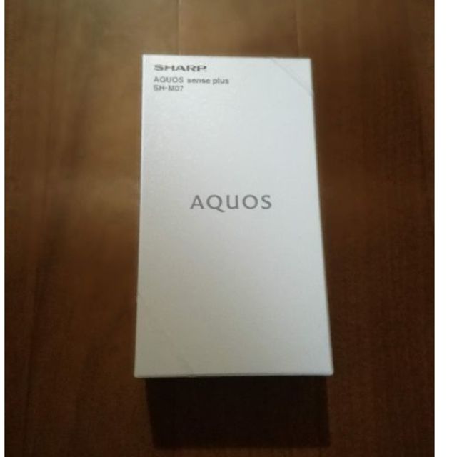 AQUOS sense plus SH-M07　ブラック　新品