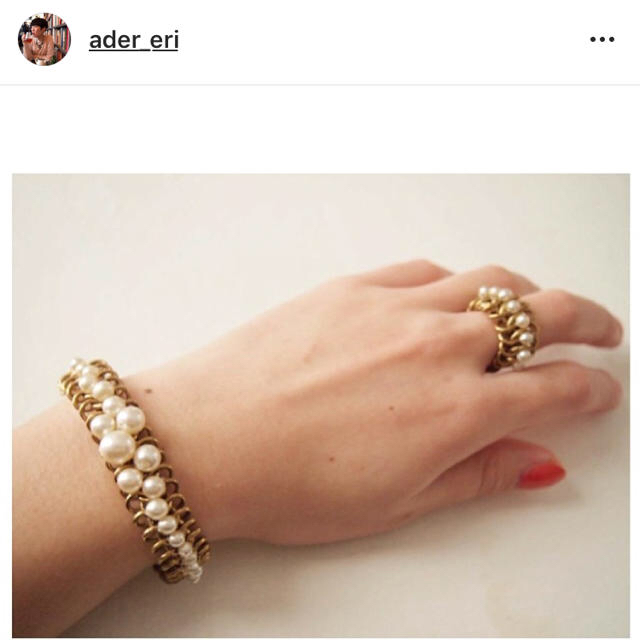 ADER ヴィンテージパールブレスレット