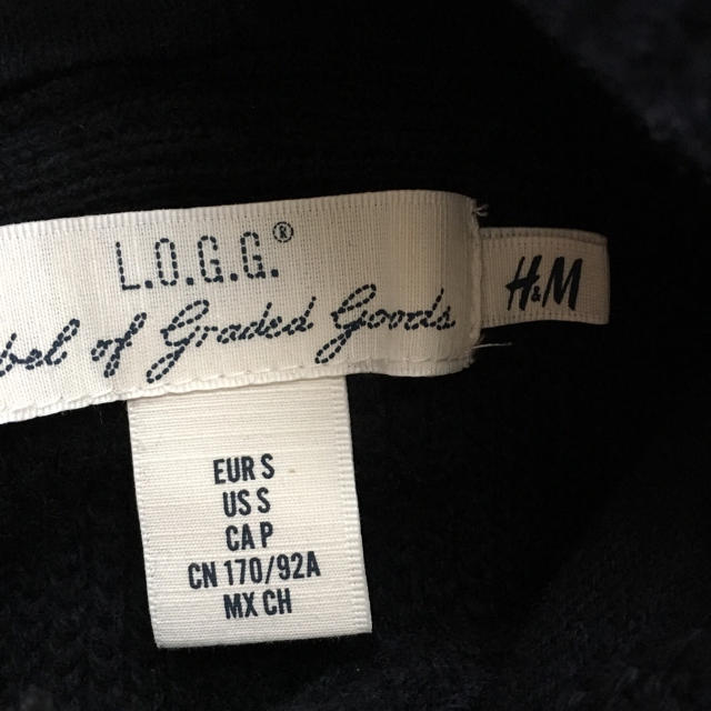 H&M(エイチアンドエム)のH＆Mメンズセーター(濃紺) メンズのトップス(ニット/セーター)の商品写真