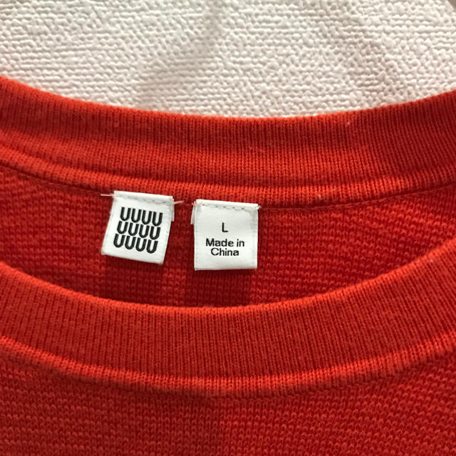 UNIQLO(ユニクロ)の野尻美穂着用 UNIQLOU ビックTシャツ レディースのトップス(Tシャツ(半袖/袖なし))の商品写真