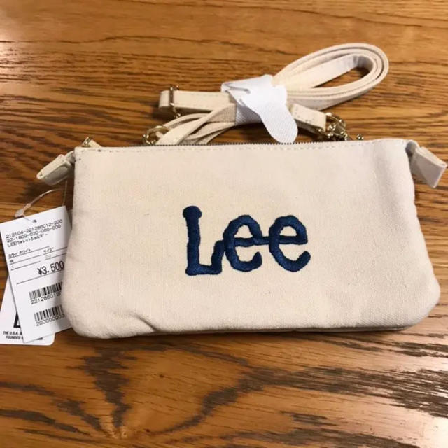 Lee(リー)のLee ウォレットショルダーバッグ ホワイト レディースのバッグ(ショルダーバッグ)の商品写真