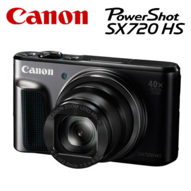 カメラCanon PowerShot SX720 HS ブラック