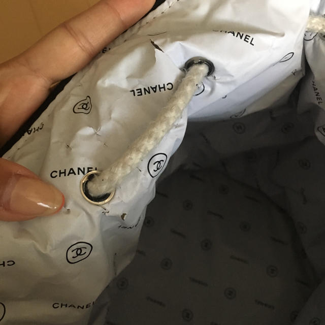 CHANEL(シャネル)の巾着 バックパック リュック CHANEL シャネル レディースのバッグ(リュック/バックパック)の商品写真