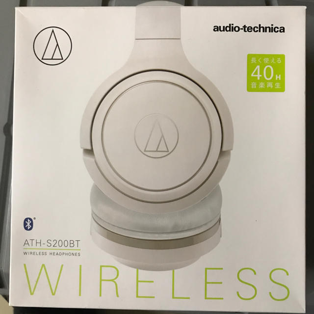 audio-technica(オーディオテクニカ)のATH-S200BT Audio-Technica wireless スマホ/家電/カメラのオーディオ機器(ヘッドフォン/イヤフォン)の商品写真