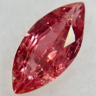 希少な"サンセットカラー" 0.2ct UP 天然パパラチァ サファイア (リング(指輪))