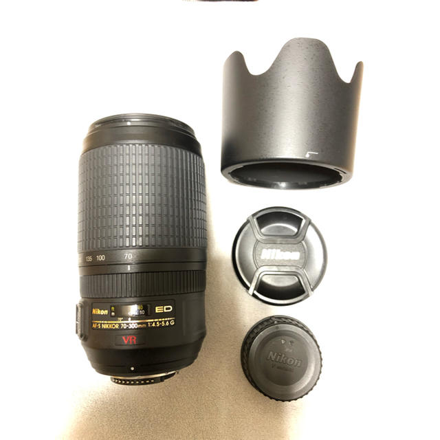 Nikon(ニコン)のNikon af-s VR 70-300mm f4.5-5.6 ED   スマホ/家電/カメラのカメラ(レンズ(ズーム))の商品写真