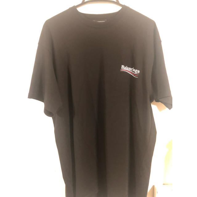 Balenciaga(バレンシアガ)のBalenciaga/バレンシアガ キャンペーンロゴ ブラック XS メンズのトップス(Tシャツ/カットソー(半袖/袖なし))の商品写真