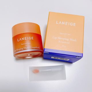 ラネージュ(LANEIGE)のLANEIGE リップスリーピングマスク グレープフルーツ(リップケア/リップクリーム)