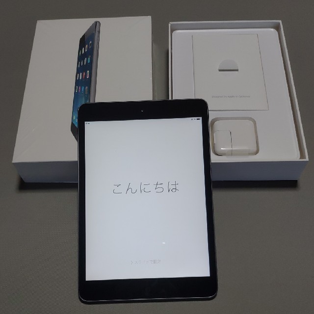 ipad mini2 wifiモデル 16GB 消音ボタン難あり-