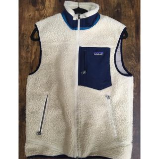 パタゴニア(patagonia)の【日曜迄限定出品】パタゴニア  patagnia フリースベストS ナチュラル(ベスト)